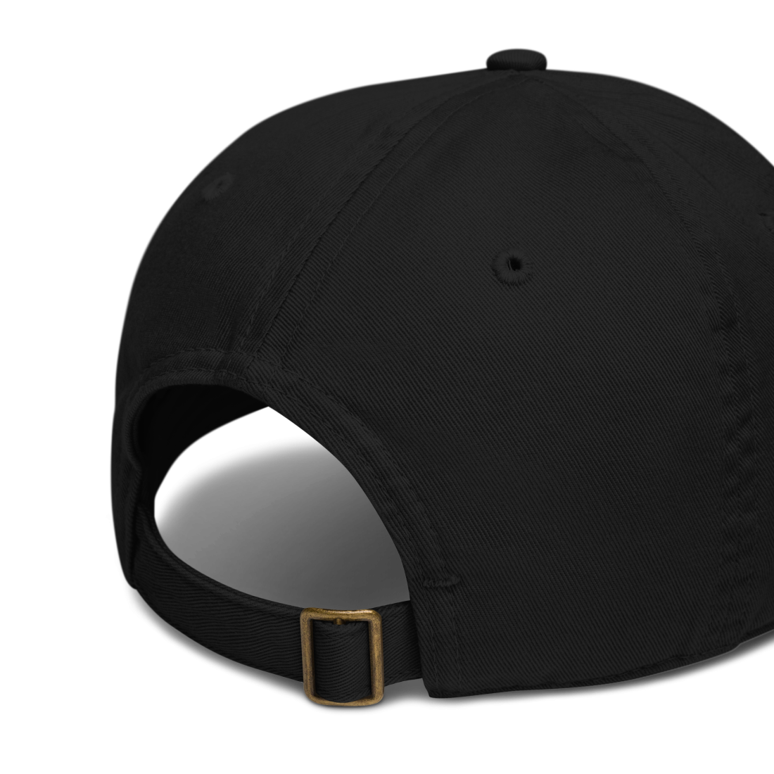 Casquette noire Chat multicolore Brodée